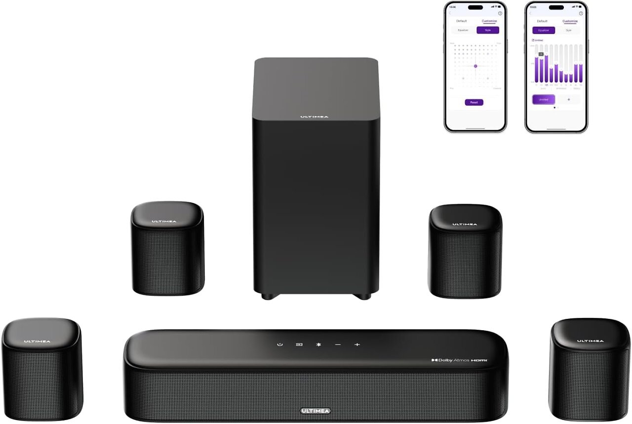 Bei Amazon gibt es ein 7.1-Soundsystem zum Sparpreis mit HDMI eARC und Bluetooth 5.3