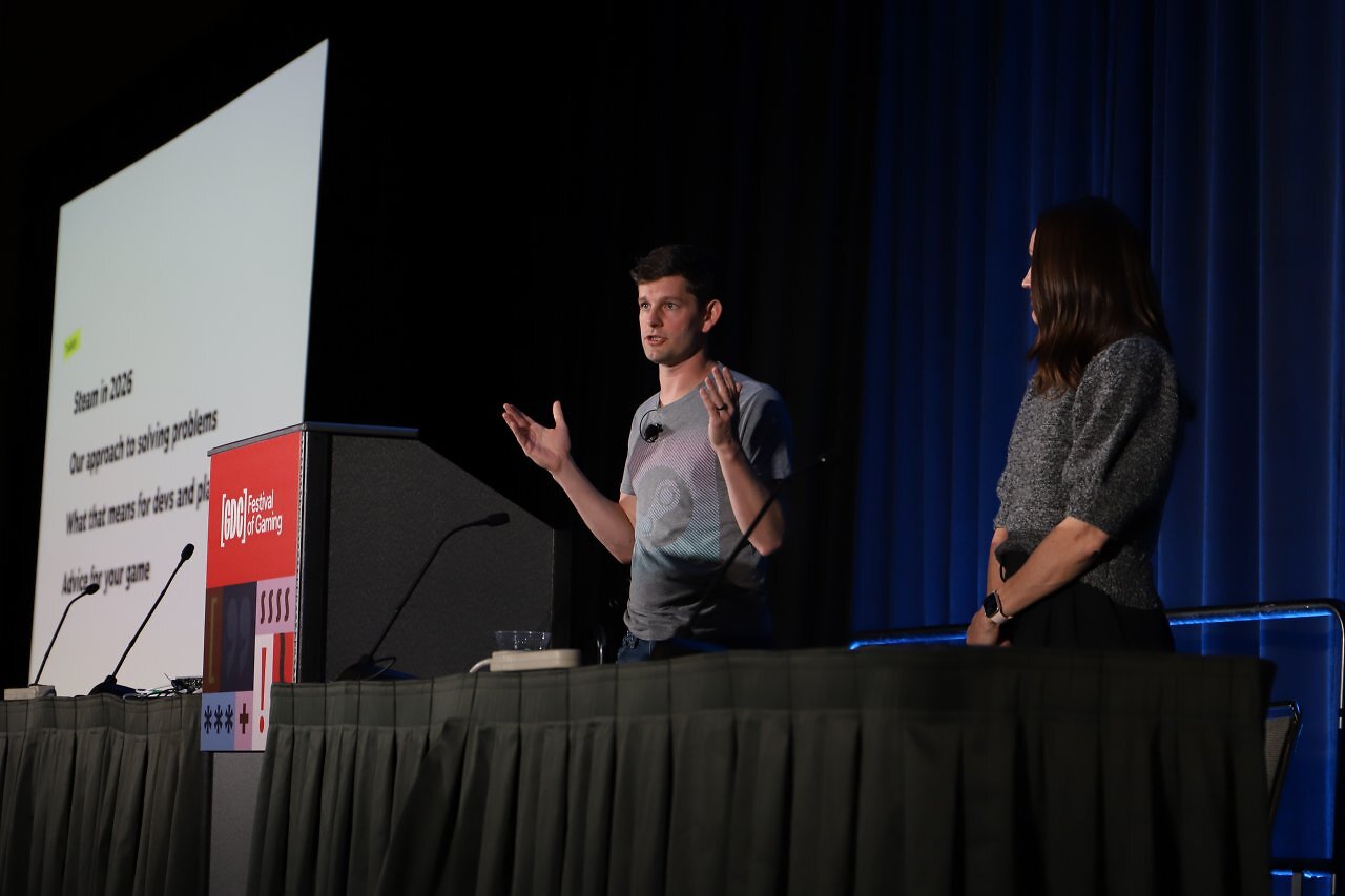 [11/03/2026] PC Games Hardware vor Ort auf der GDC 2026 in der Session zu Valves Steam (1)