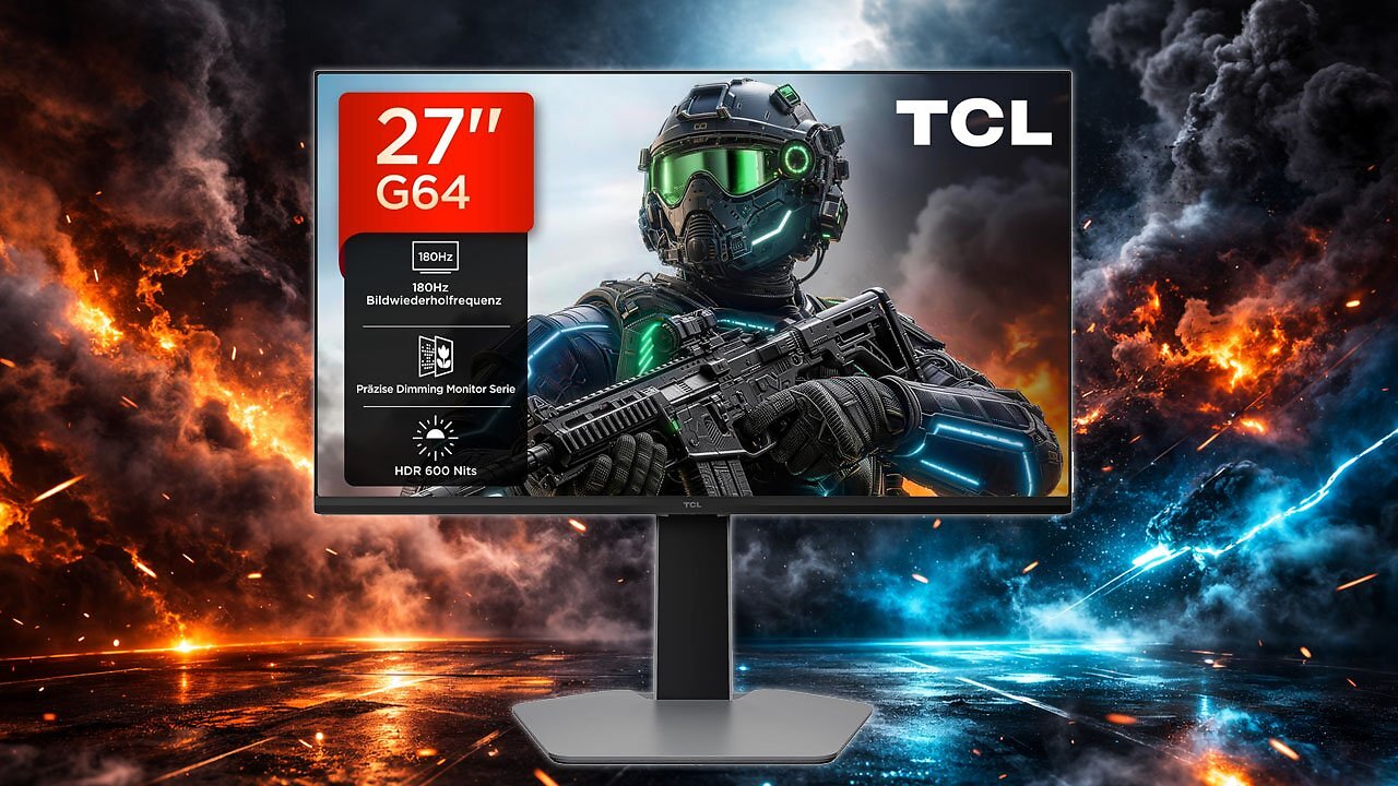 [16/03/2026] TCL 27G64 Mini-LED-Monitor im Frühlingsangebot bei Amazon