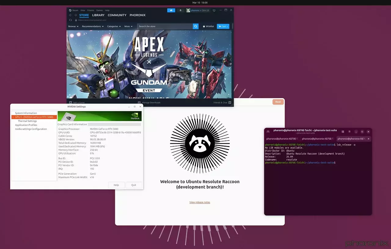 [13/03/2026] Ubuntu 26.04 LTS