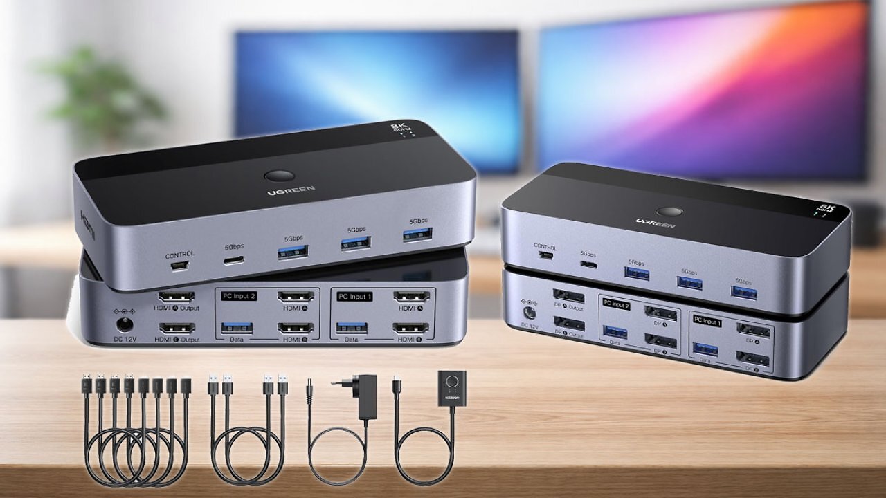 [03/03/2026] Zu Bestpreisen: Ugreen KVM-Switch HDMI 2.1&nbsp;