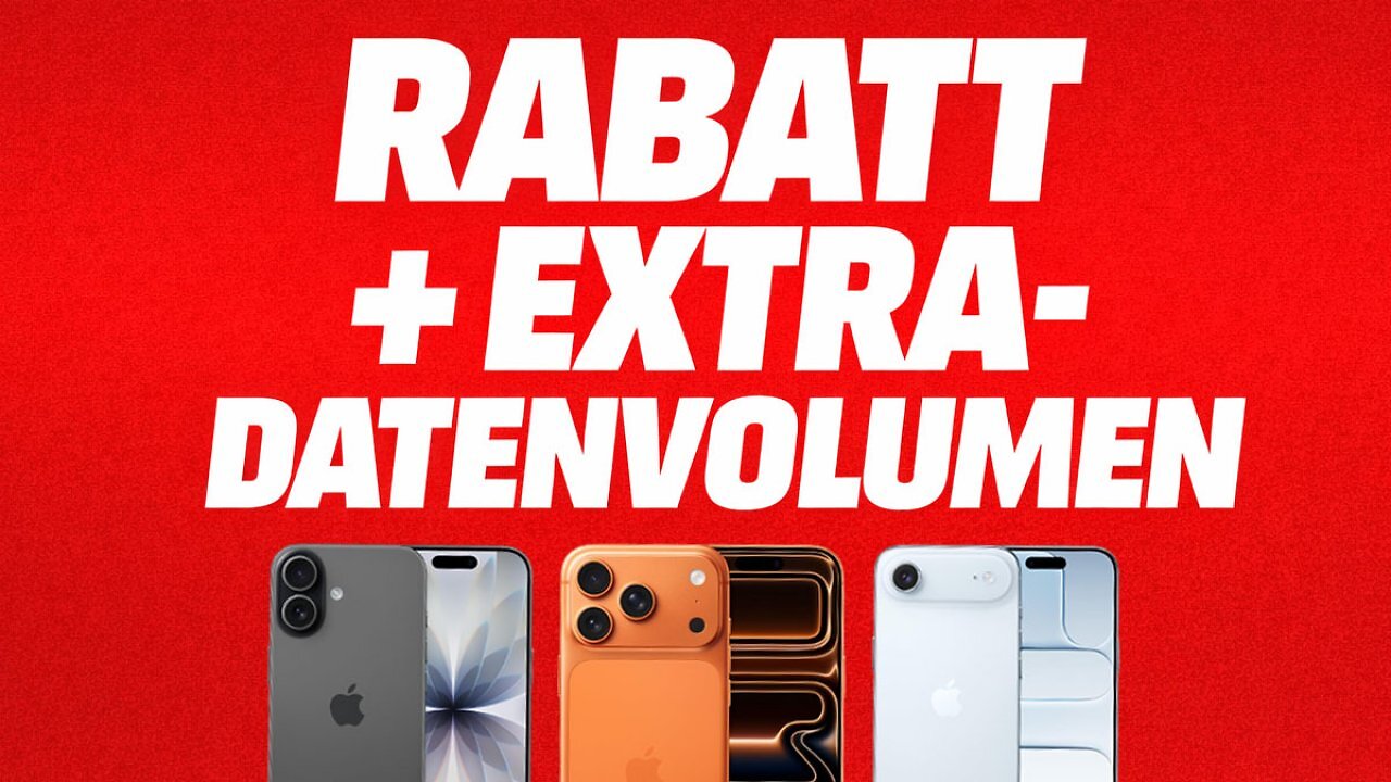 Bis zu 30% Rabatt und Extra-Datenvolumen: Vodafone startet GigaMobil-Aktion - iPhone 17 Pro Max ab 0,99 €
