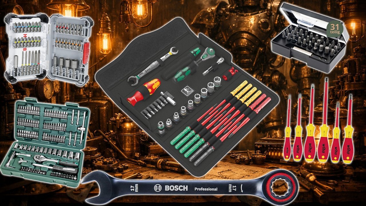 [15/03/2026] Bei Amazon günstiger als zuletzt: 35-teiliges Wera Kraftform Set - Joker, Zyklop, VDE-Bits (1)