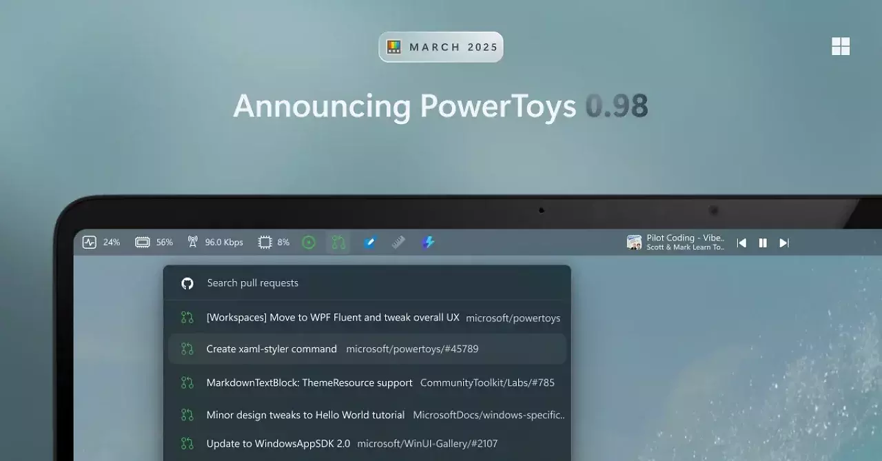 [19/03/2026] Windows-Tuning für Fortgeschrittene: Verbesserungen mit Powertoys 0.98.0