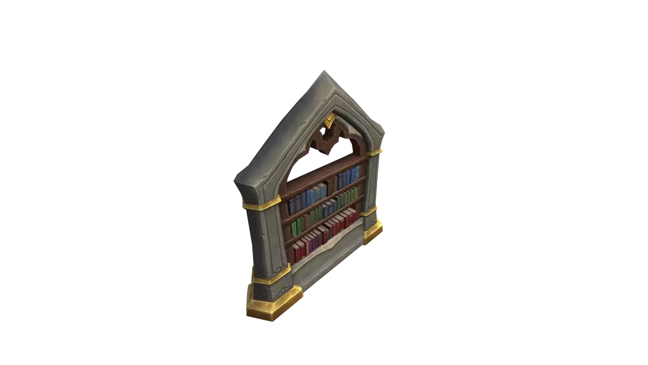 [06/03/2026] WoW Housing:&nbsp;Bücherregal aus Valdrakken