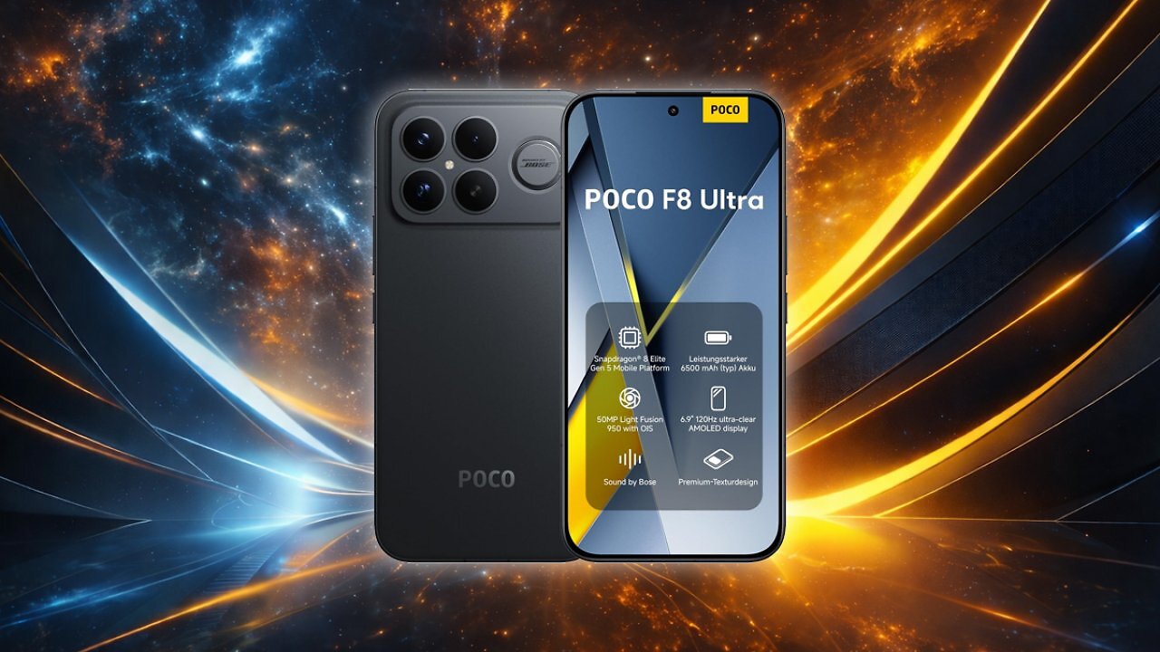 [05/03/2026] XIAOMI Poco F8 Ultra, Smartphone 16+512 GB, 6.9