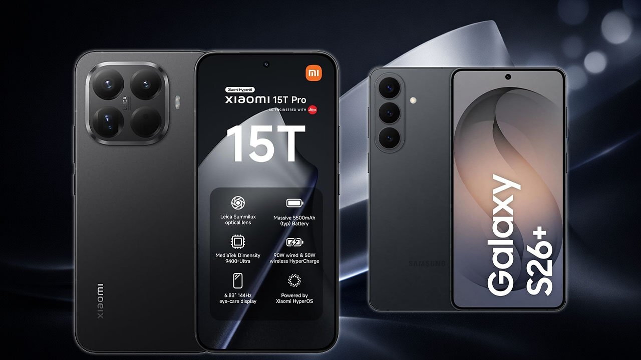 [06/03/2026] Zum Bestpreis bei Amazon: Xiaomi 15T Pro vs. Galaxy S26+