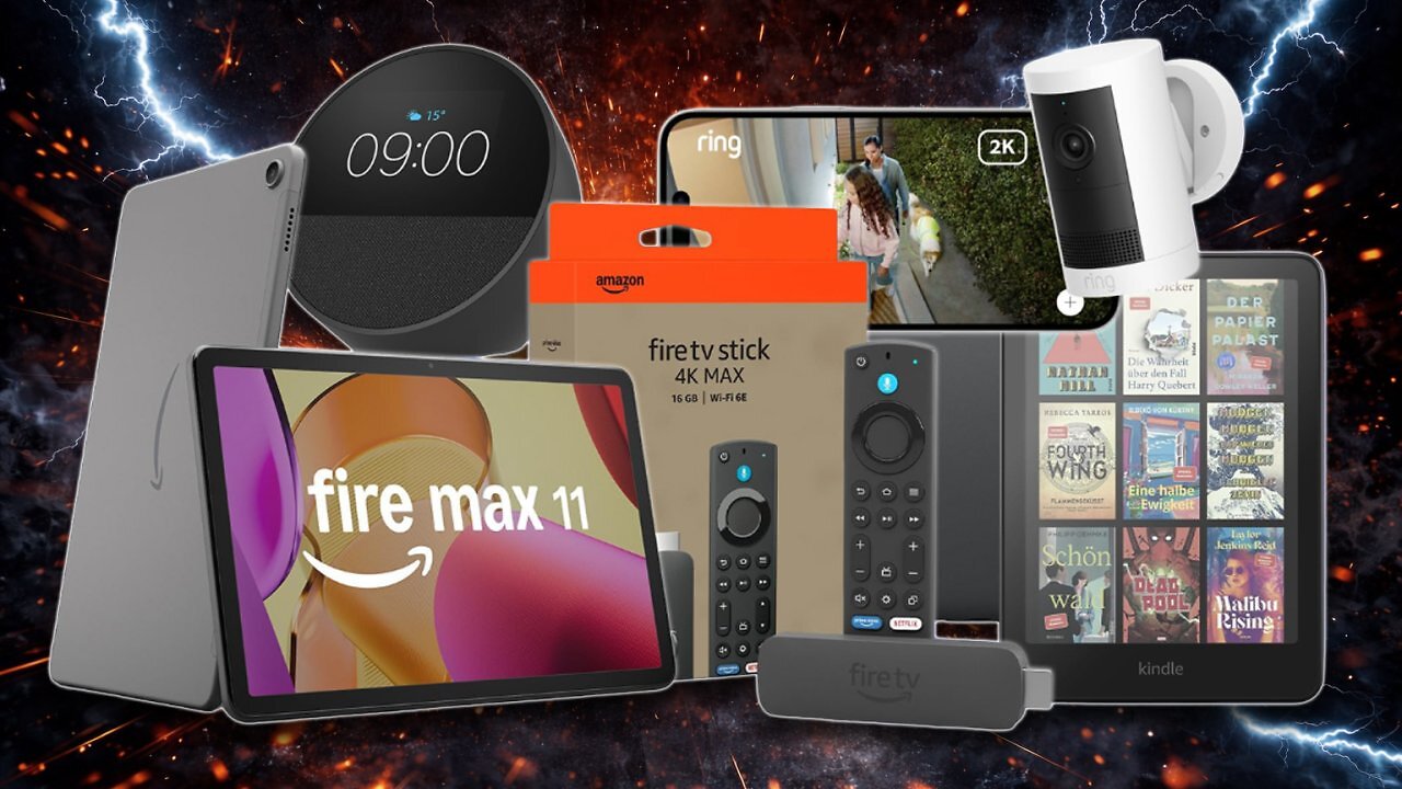[09/03/2026] Amazon fegt Alexa raus: bis 70 % billiger fliegen Fire TV, Kindle, Echo und mehr aus dem Lager