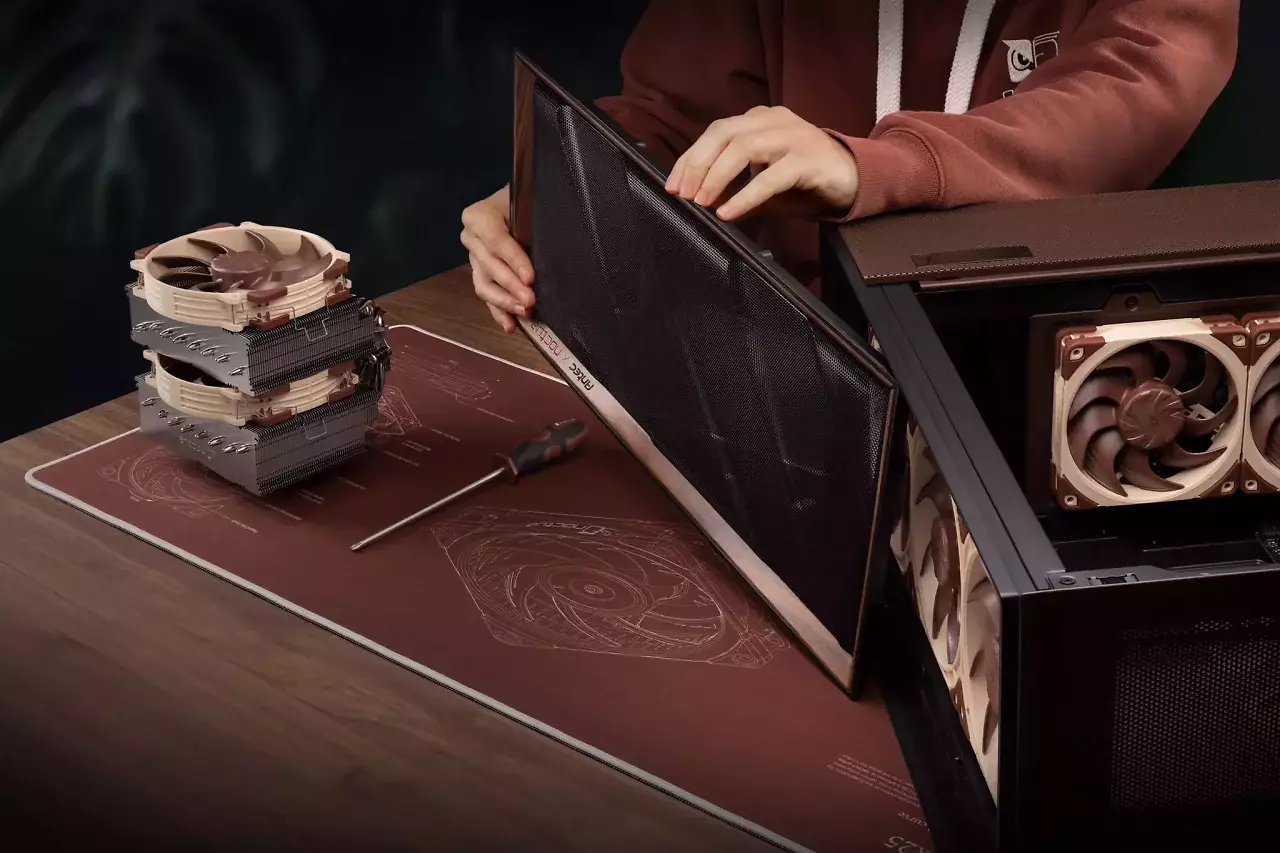 [17/03/2026] Antec, Asus, Noctua und Seasonic liefern ein High-End-Setup für Enthusiasten. Das braune Komplettpaket sieht speziell aus, bietet viel Leistung und kostet entsprechend. (1)