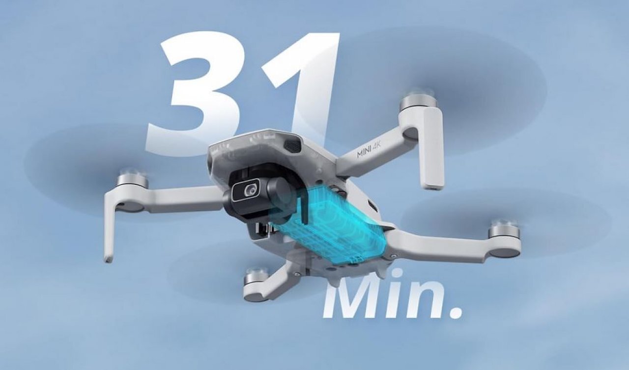 Akku Flugzeit DJI Video Drohne