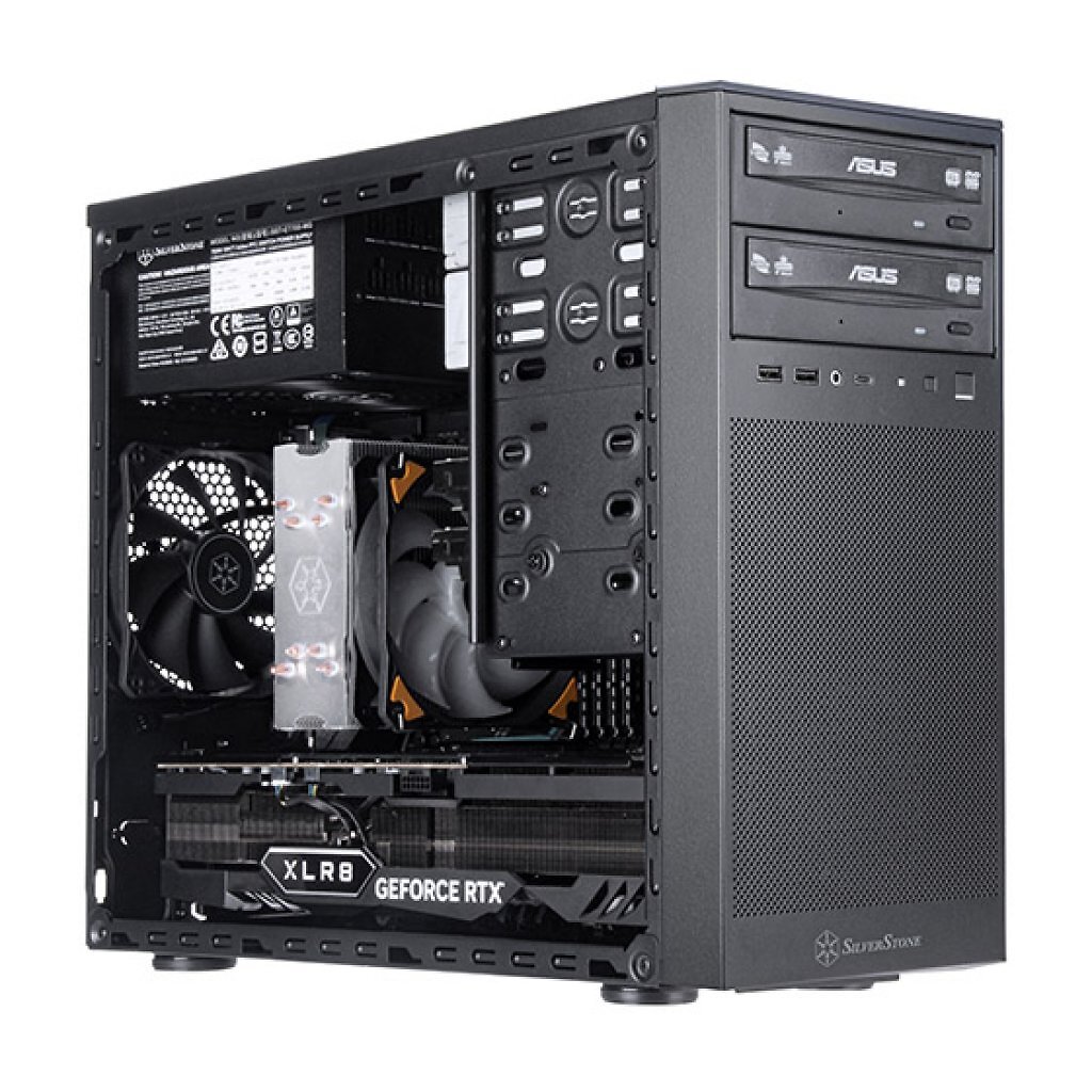 [26/03/2026] Silverstone FARA 314: Micro-ATX-Gehäuse setzt auf klassisches Layout und Legacy-Laufwerke (14)