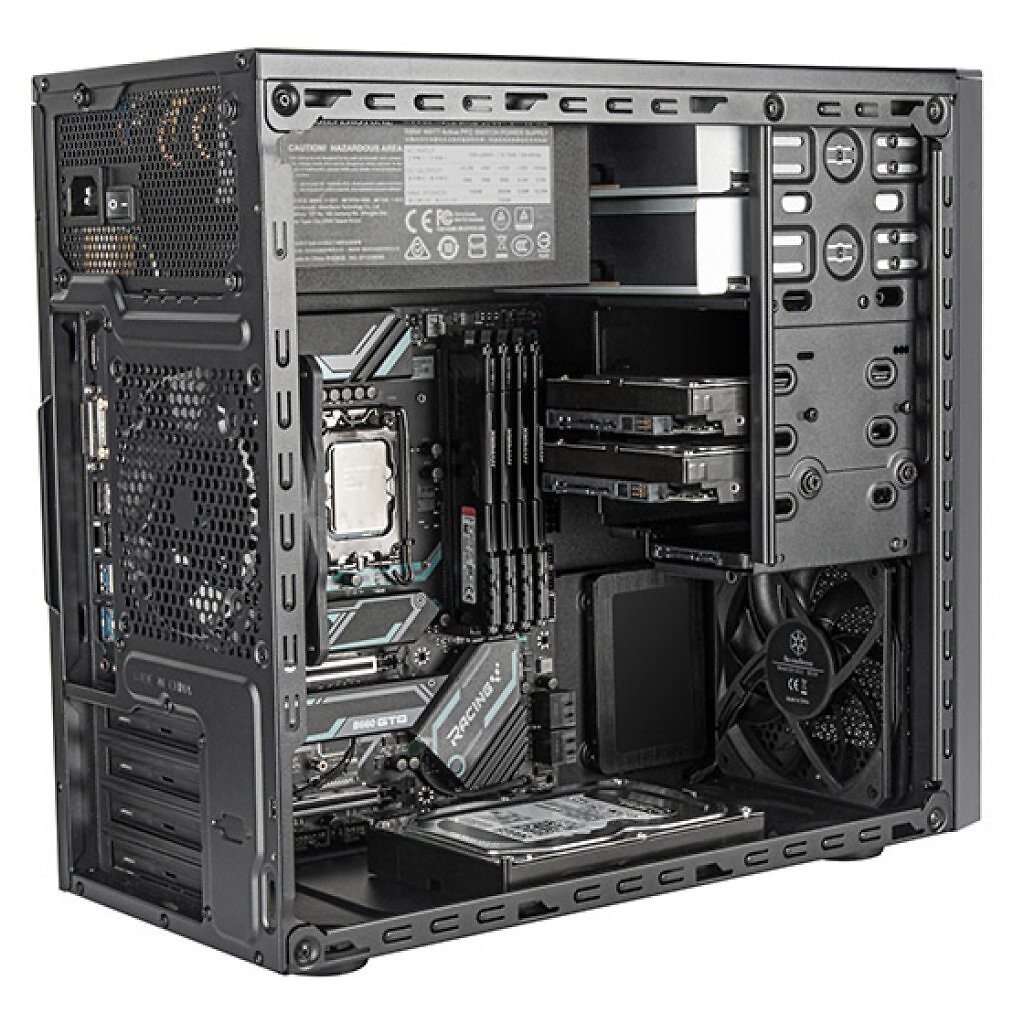 [26/03/2026] Silverstone FARA 314: Micro-ATX-Gehäuse setzt auf klassisches Layout und Legacy-Laufwerke (16)
