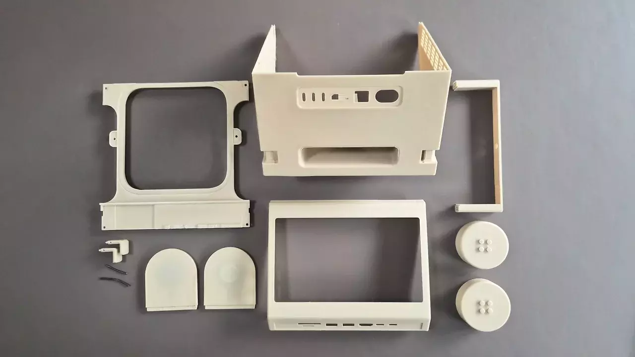 [09/03/2026] Die 3D-gedruckten Einzelteile.