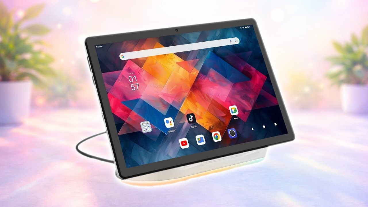 [10/04/2026] 2026 Verbessertes Tablet, Android 15 Tablet 10 Zoll mit Bluetooth-Lautsprecher-Dock, 24 GB RAM+64 GB ROM+1 TB TF, Octa-Core Tablet , Dual-Kamera, Langlebiger Akku, 1280*800, Wi-Fi 6&BT 5.3(Schwarz) Amazon Angebot