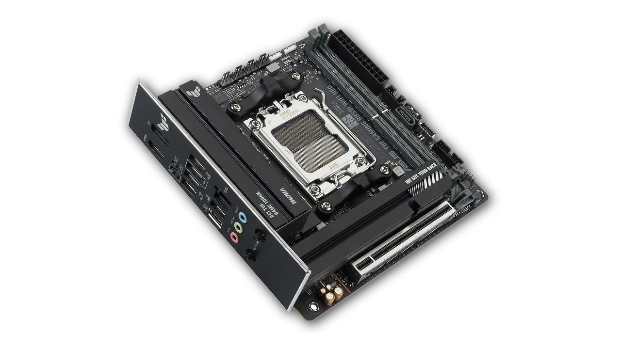 [14/04/2026] Das TUF Gaming B850I WiFi Neo ist das erste Mini-ITX-Mainboard, das Asus unter dem TUF-Label veröffentlicht.