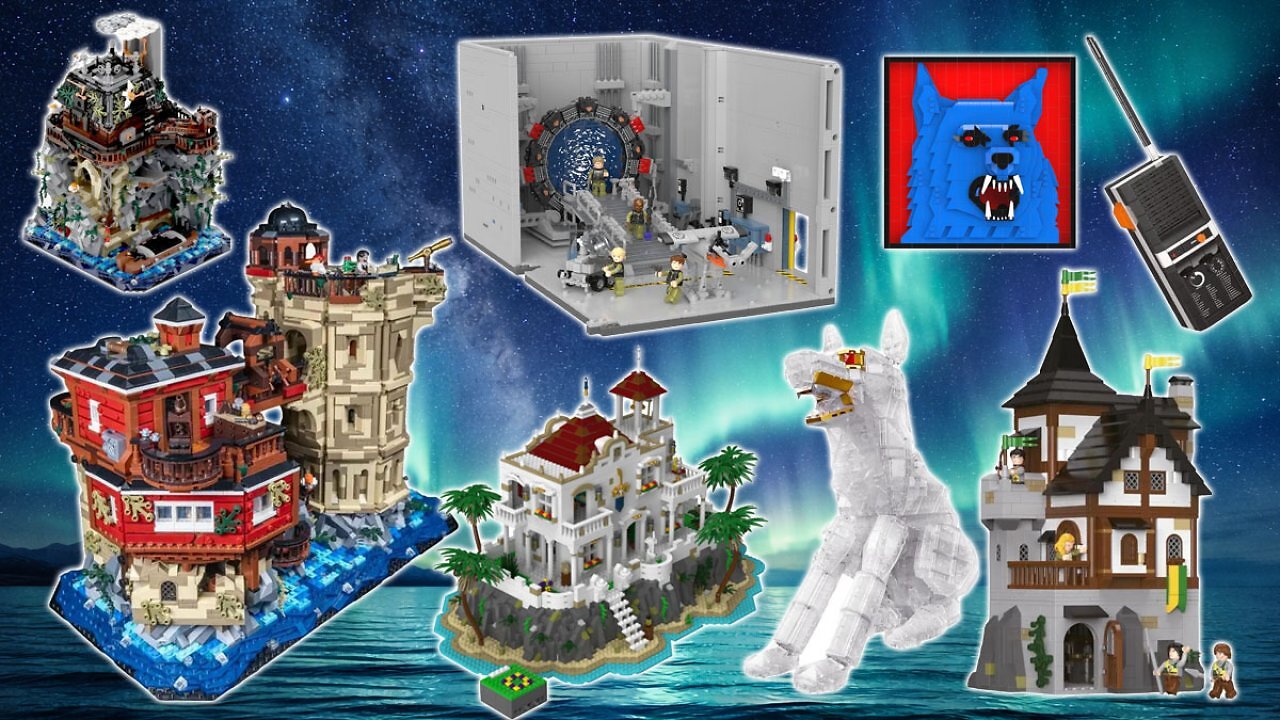 [15/04/2026] 7.654 Klemmbausteine à 2,3 Cent: Bluebrixx holt bei Amazon auf - Astronom, drei ???, Stargate, Burg Bärenfels im Spring Sale (1)
