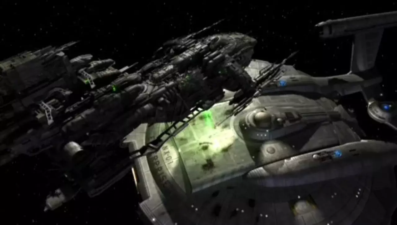 Schon die NX-01 traf auf die Borg.