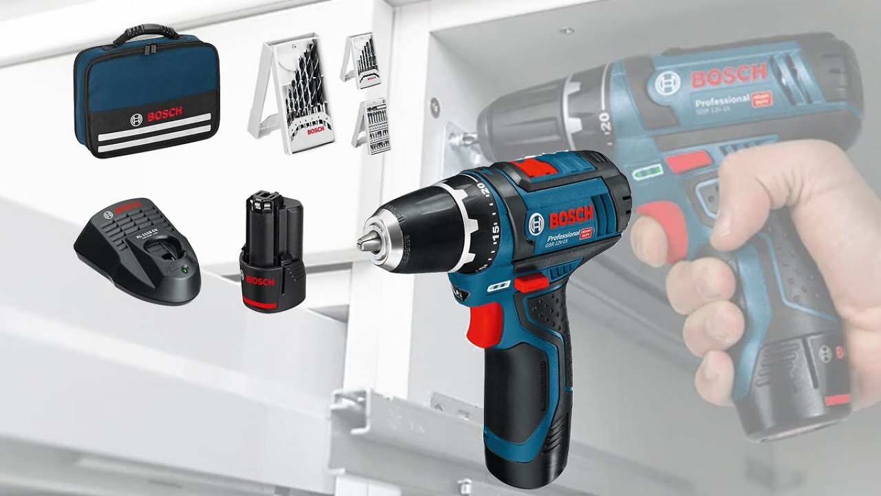 Bestpreis-Deal bei Amazon: Bosch Pro Bohrschrauber mit 2 Akkus, Ladegerät, 39-tlg. Zubehör-Set & Werkzeugtasche