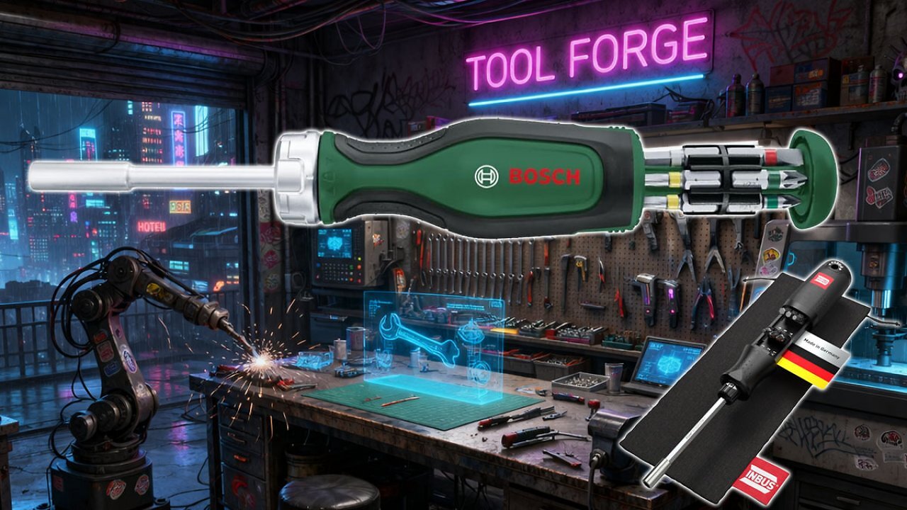 [04/04/2026] Bosch Ratschenschraubendreher mit 12 Bits für 15 €: Bei Amazon günstig wie Wochen nicht (1)