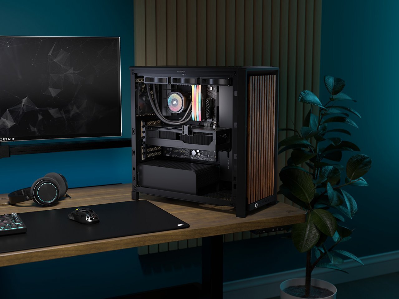 [08/04/2026] Corsair Frame 4000X RS und 4000D Wood RS: RGB-Front und Echtholz für modulare Mid-Tower (5)
