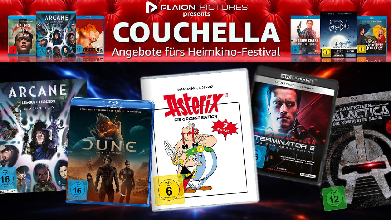 [22/04/2026] Streaming zu teuer? Amazon kontert mit Heimkino-Deals bei Couchella für Filme, Serien & Anime&nbsp;
