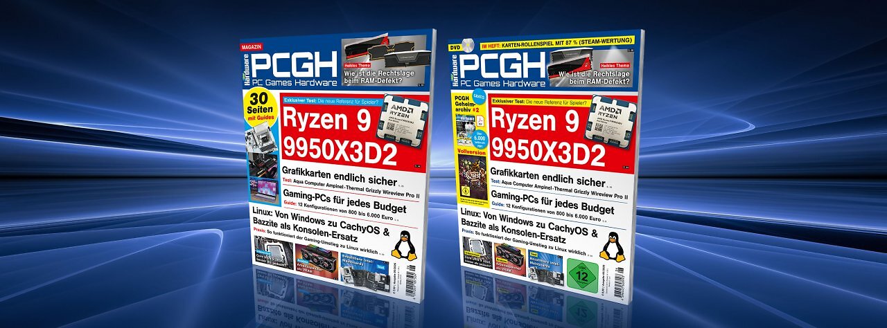 [30/04/2026] Die PCGH 06/2026 strotzt vor Themen! Ein Blick hinein lohnt sich allemal.