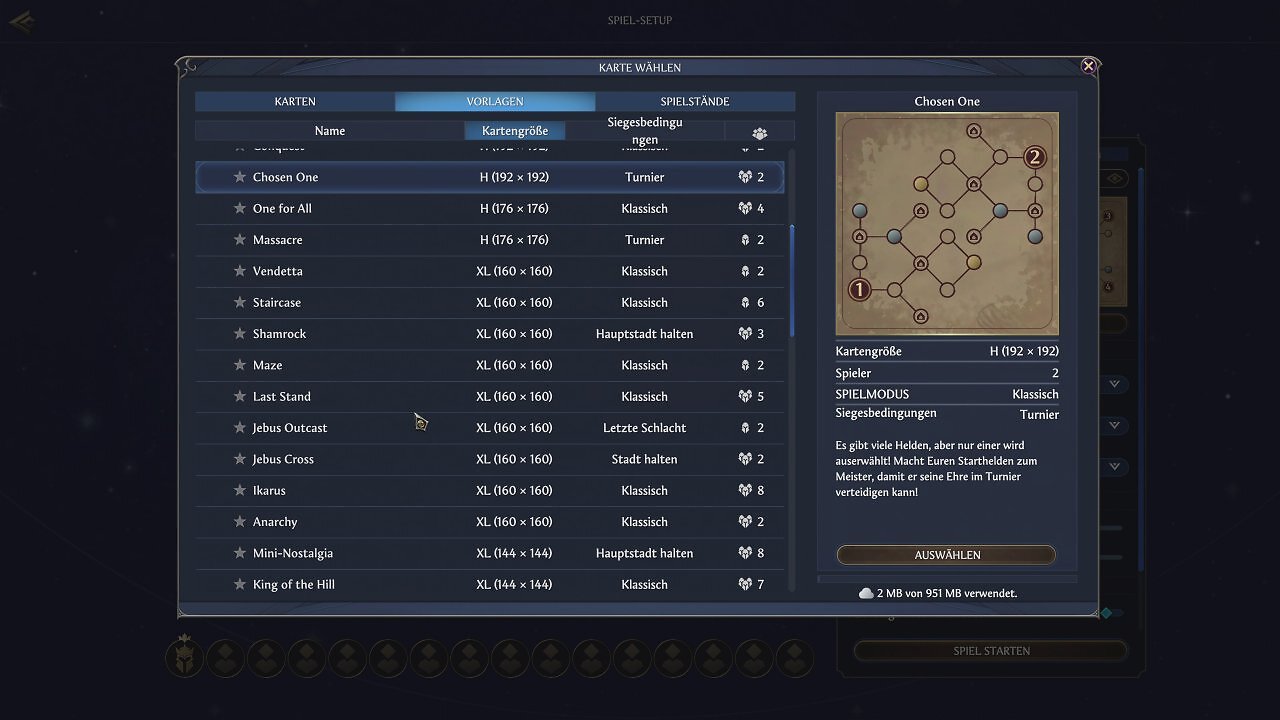 [25/04/2026] Über 50 Kartenvorlagen sind für Multiplayer und freies Spiel bereits enthalten. Spielspaß für viele Stunden.