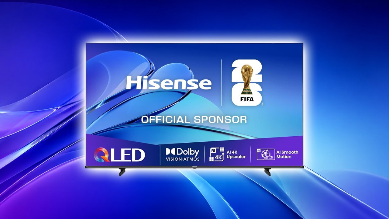 [28/04/2026] Hisense 43E7Q Fehrnseher, 43 Zoll, 4K UHD QLED, Smart TV, Game Mode Plus, Filmaker Mode, Dolby Vision Atmos, HDR10, HLG, HDR Immersive, AI 4K Upscaler, Dolby MS12, DTS X, Sprachsteuerung [2025] Amazon Angebot