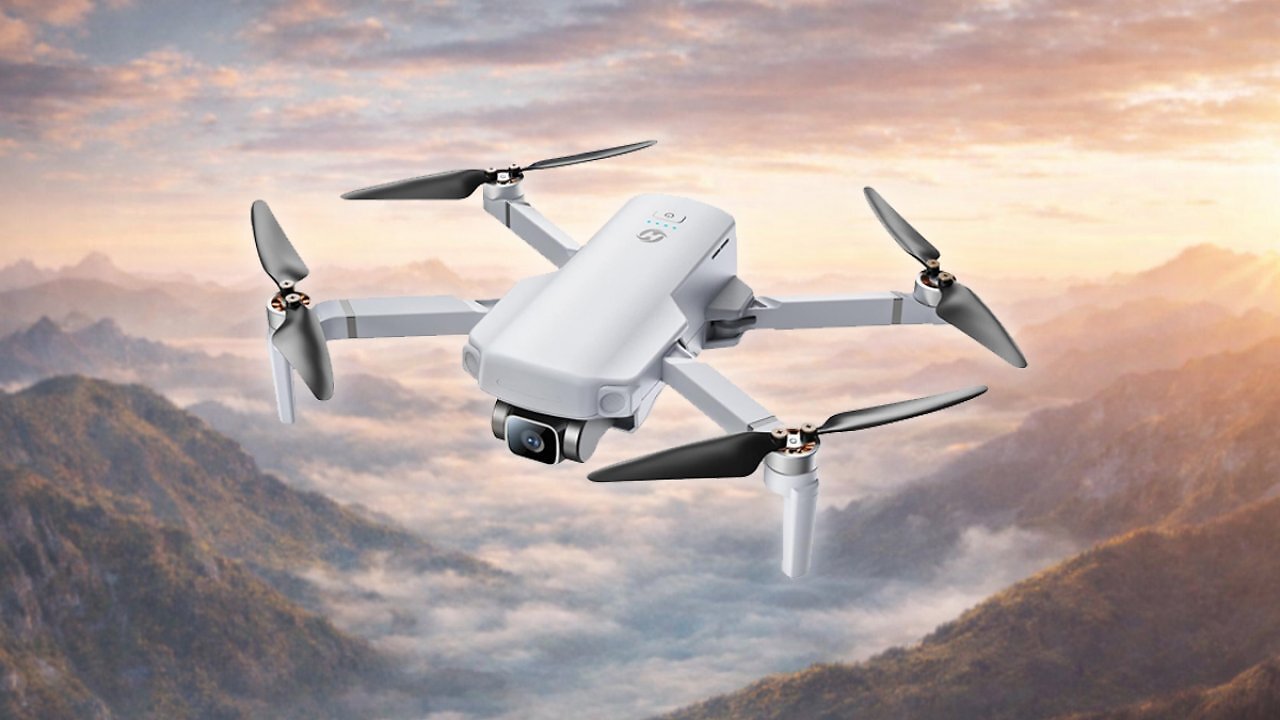 [09/04/2026] Holy Stone HS360E GPS Drohne mit Kamera 4K EIS für Erwachsene, 6KM FPV Bildübertragung, 30 Min. Lange Flugzeit, GPS Folgen, Auto Rückkehr, unter 249g profi Kameradrohne Anfänger,C0 Amazon Angebot