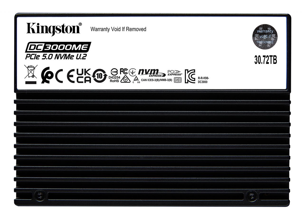 [28/04/2026] PCIe-5.0-SSD von Kingston erreicht 30,72 TB.