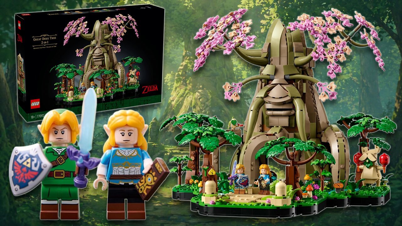 [29/04/2026] Zwei Legenden in einem Lego-Set: Amazon verkauft Zelda-Diorama günstiger als anderswo