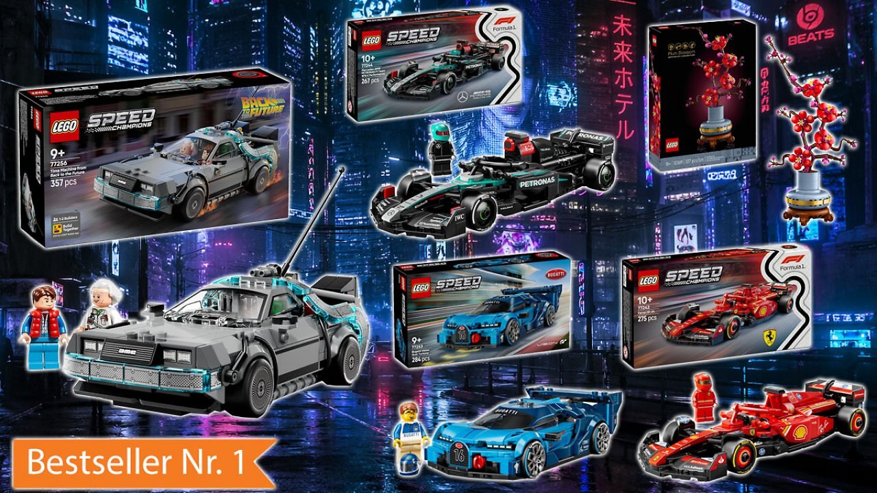 [25/04/2026] Amazon senkte Lego DeLorean unter 20 €, vergriffen, nun zurück: Speed Champs im Preisfall (1)