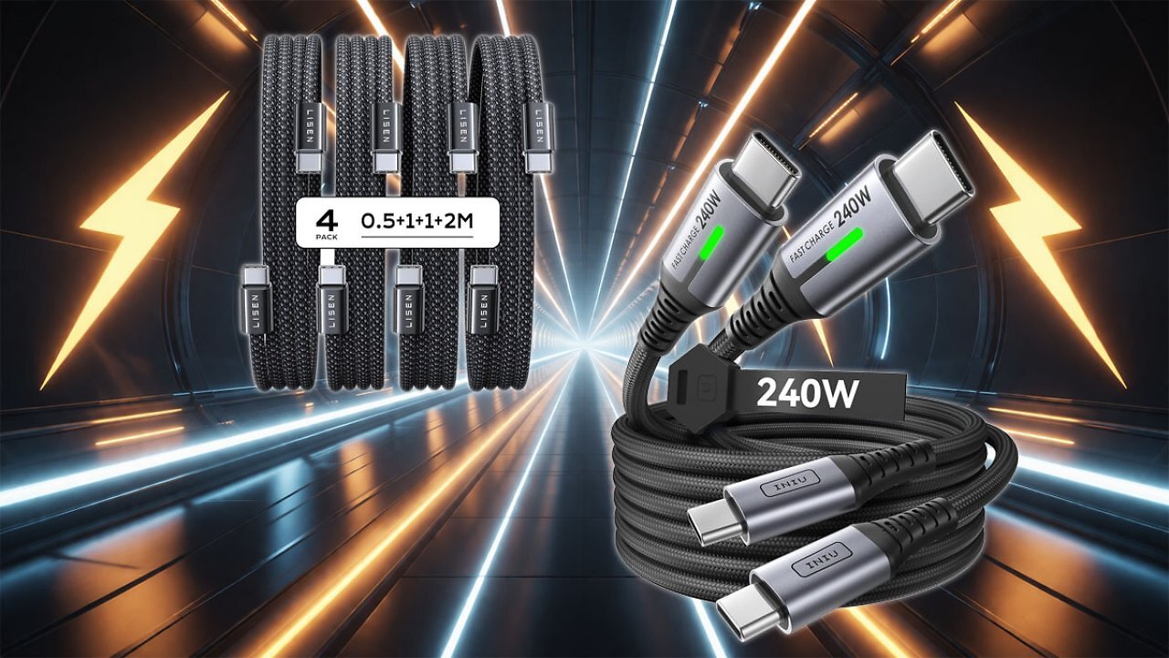[03/04/2026] Lisen 2E152 und Iniu DI-D7CC USB-Ladekabel zu Amazon-Bestpreisen