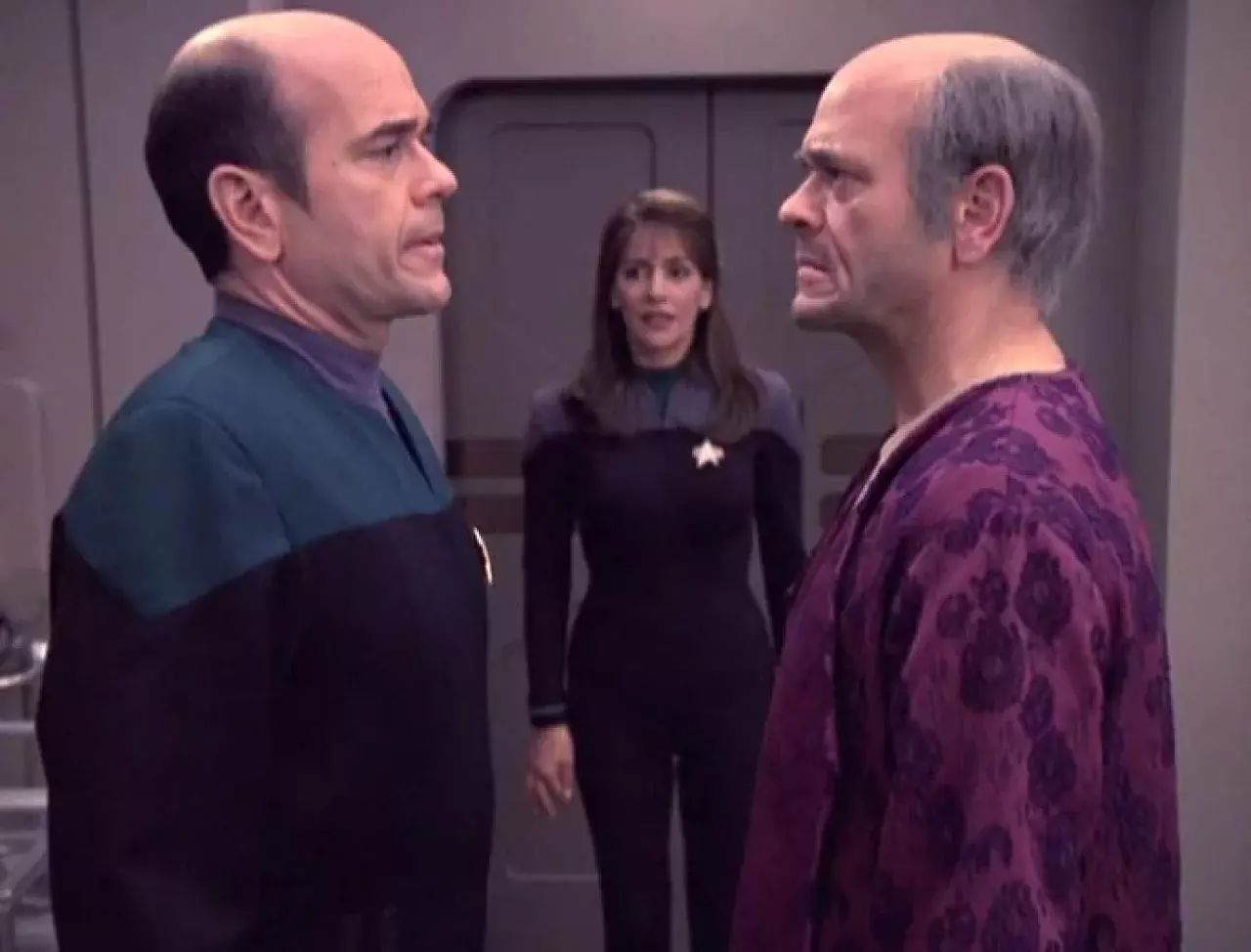 Der MHN stieß in der sechsten Staffel von Voyager auf seinen Schöpfer.
