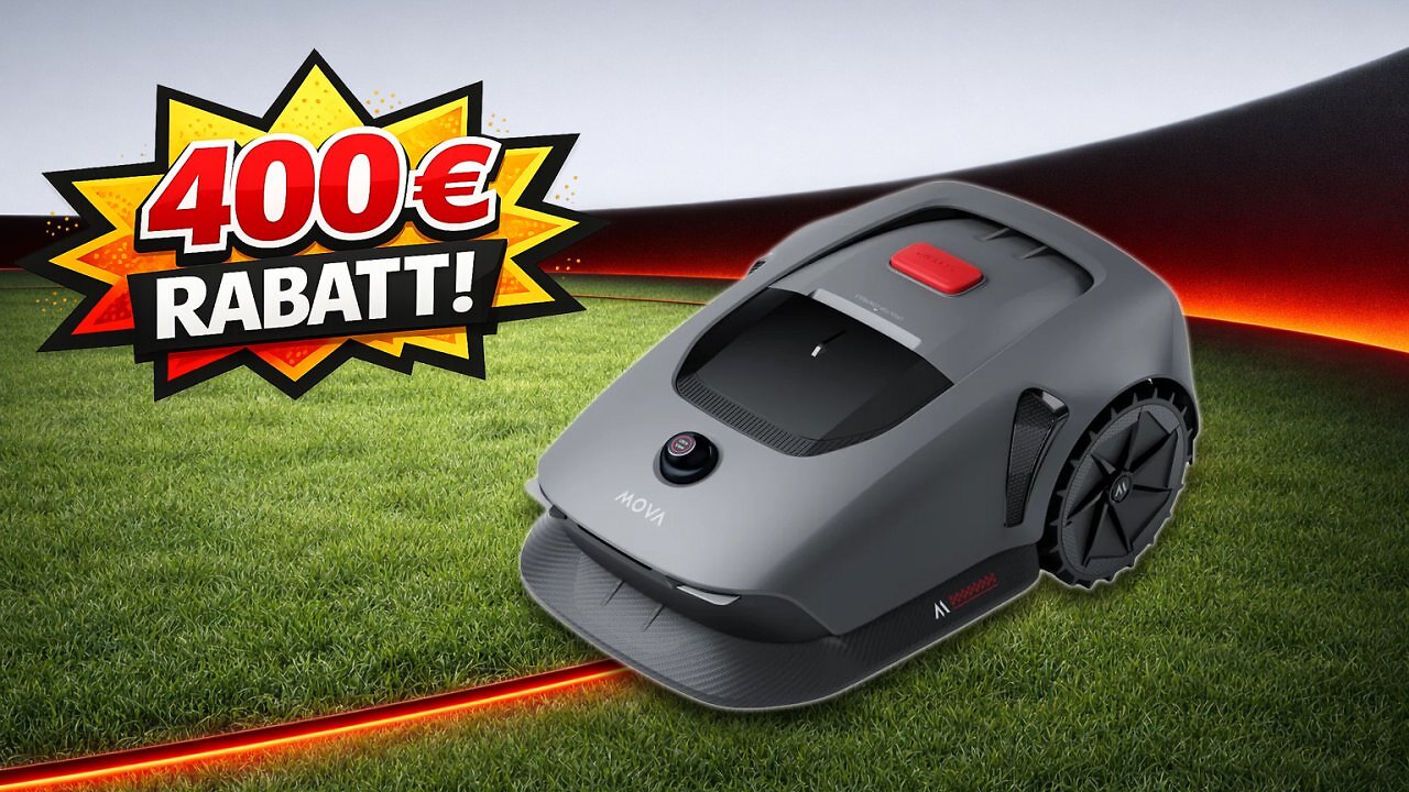 [02/04/2026] Begrenzungskabel sind 2026 einfach Quatsch: Amazon senkt den Mähroboter Mova 600 um über 400 Euro