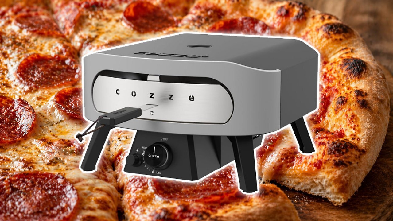 [23/04/2026] Historisch günstig: Cozze Pizzaofen mit Pizzastein bis 34 cm und 550 °C bei Amazon