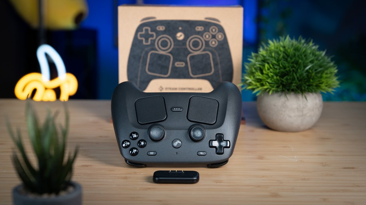 [24/04/2026] Steam Controller im Test: Valves Gamepad mit Touchpads und Gyrosensor