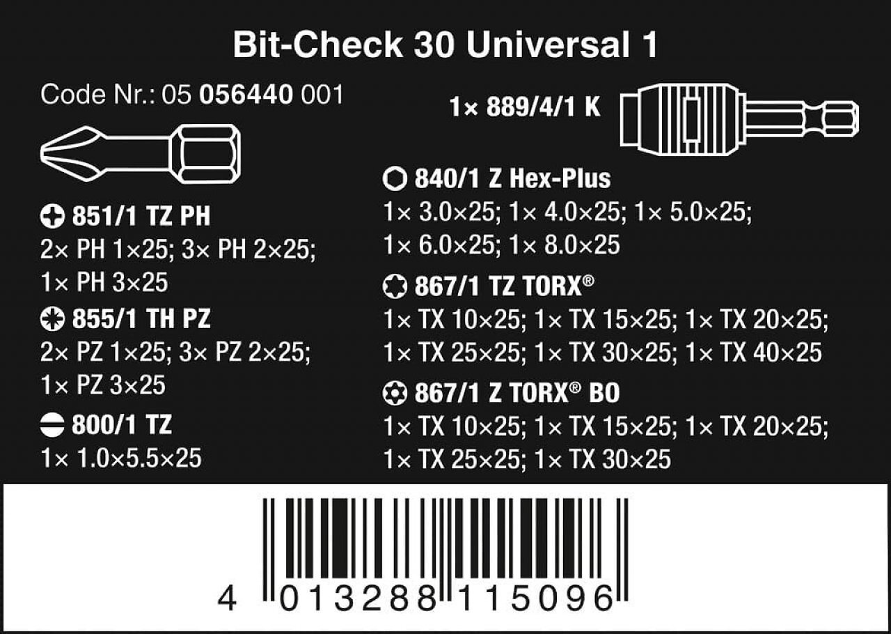Wera-Bit-Check mit Schnellwechselfutter Rapidaptor: Günstiger gab es ihn bei Amazon schon lange nicht.