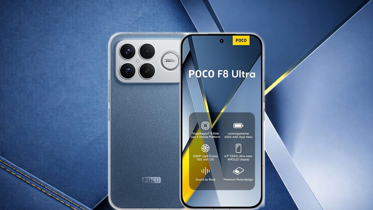 [02/04/2026] Xiaomi Poco F8 Ultra (wieder) zum Amazon-Tiefstpreis