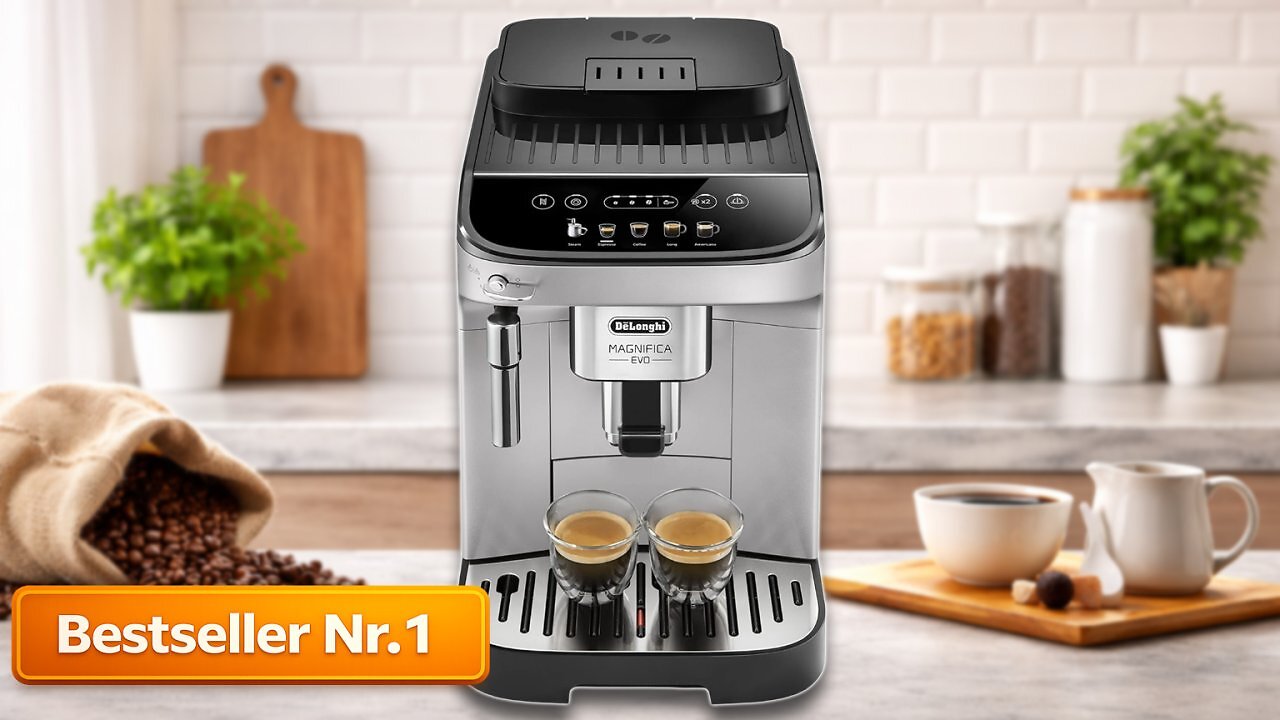 [16/04/2026] DeLonghi Magnifica Evo für keine 300 €: Dieser Kaffeevollautomat steht bei Amazon auf Platz 1