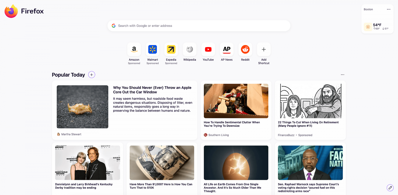 [20/05/2026] Neuer Tab im Firefox 151