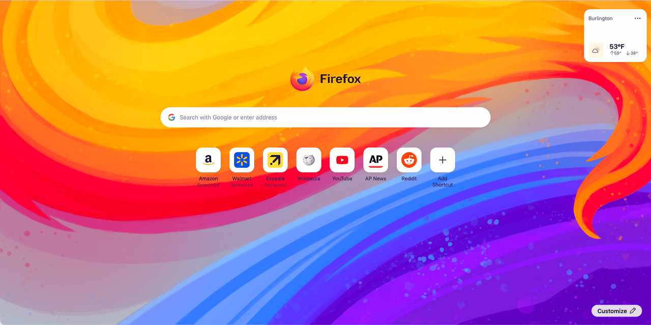 [20/05/2026] Wallpaper in Firefox 151