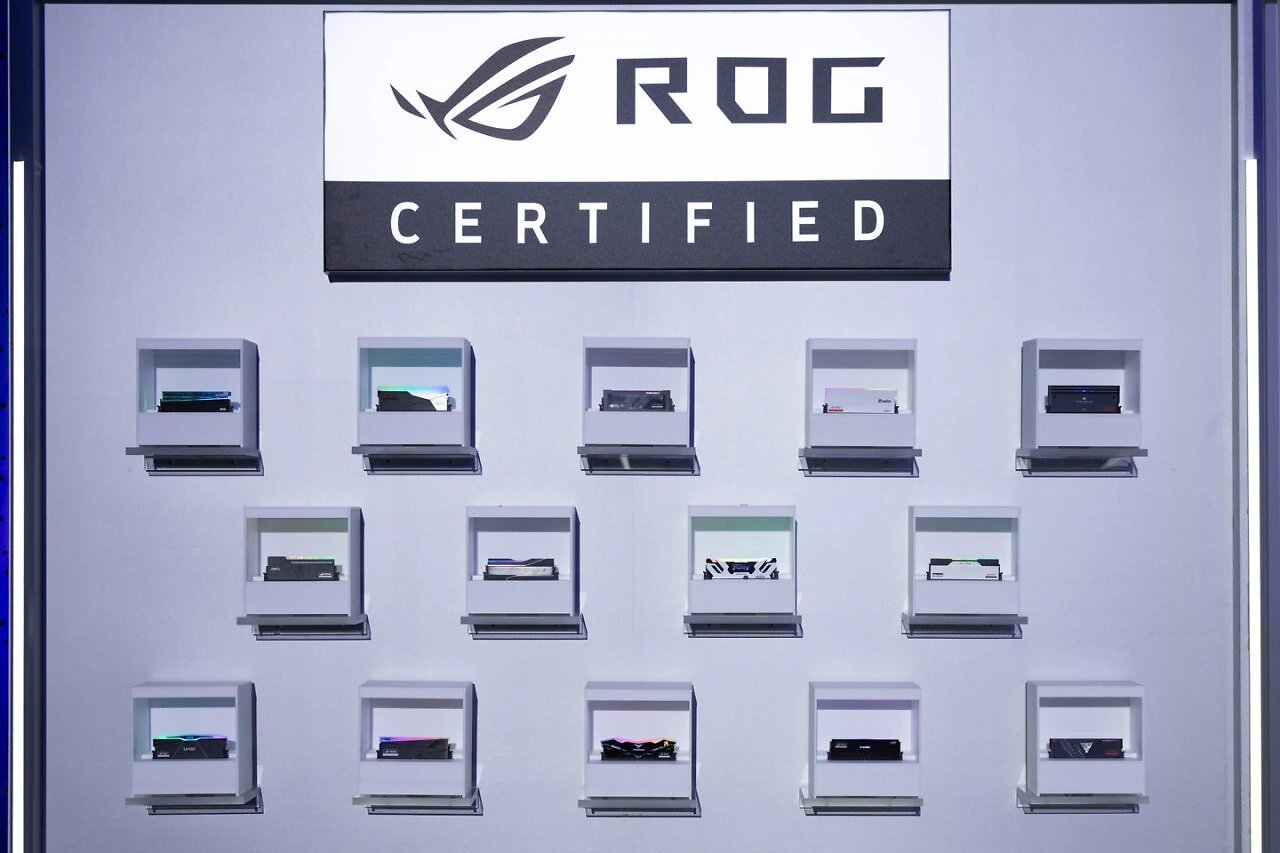 Insgesamt 17 DDR5-Speicherkits sind jetzt Asus ROG Certified