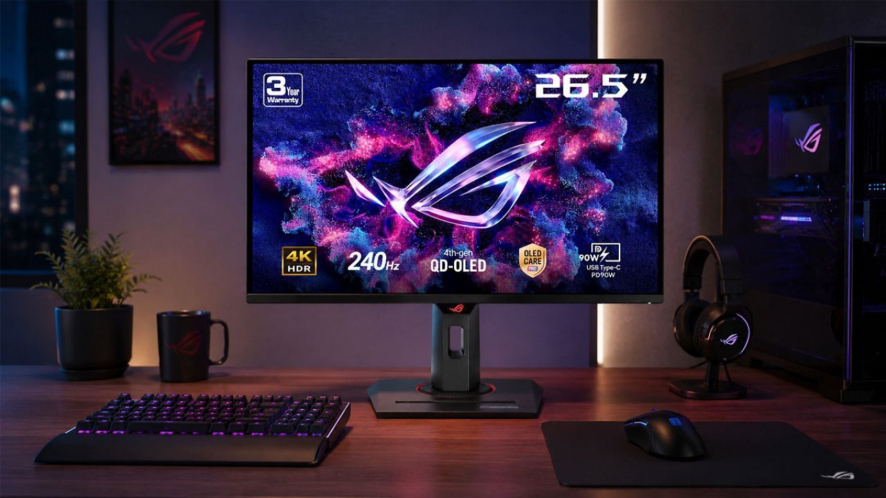 [12/05/2026] Asus ROG Strix XG27UCDMG OLED-Monitor zum Tiefstpreis
