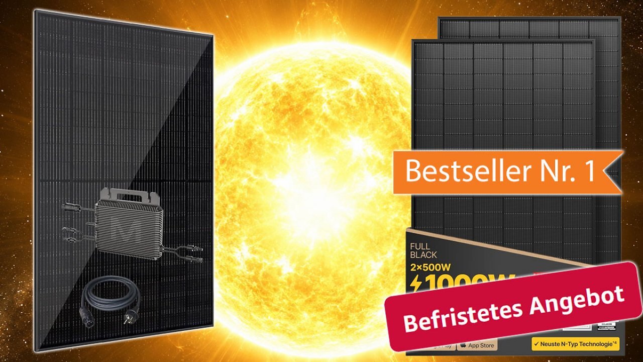 [20/05/2026] Kleines Balkonkraftwerk für 149 € kaufen: Oder lieber Amazons Platz 1 im limitierten Angebot? (1)