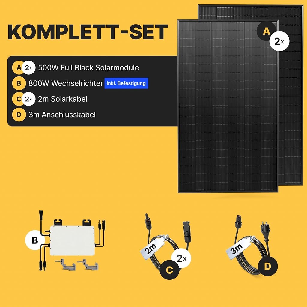 Amazons meistverkauftes Balkonkraftwerk ist befristet im Angebot.
