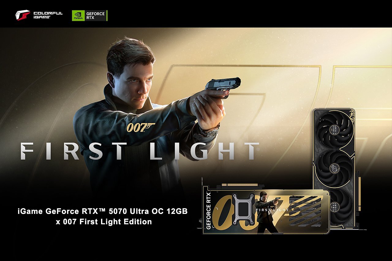 [28/05/2026] Colorful Geforce RTX 5070 Ultra OC x 007 First Light Edition