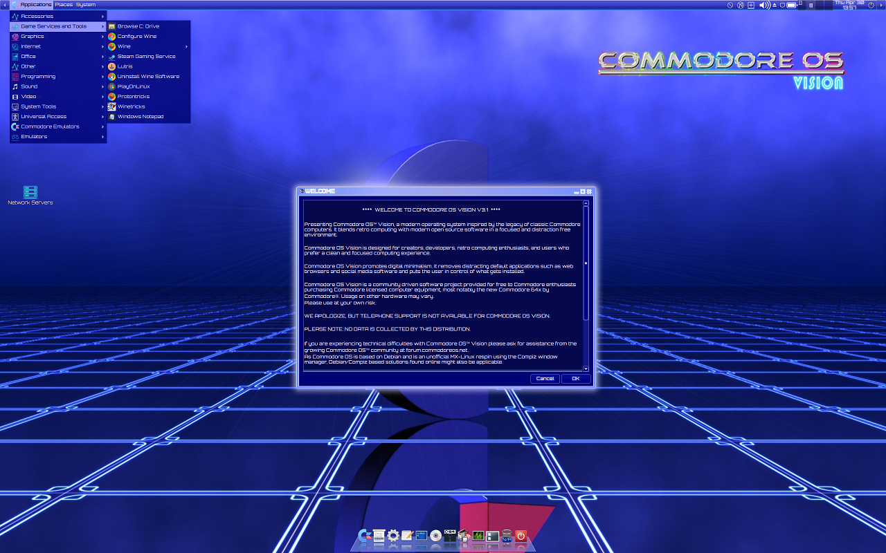 [01/05/2026] Commodore OS