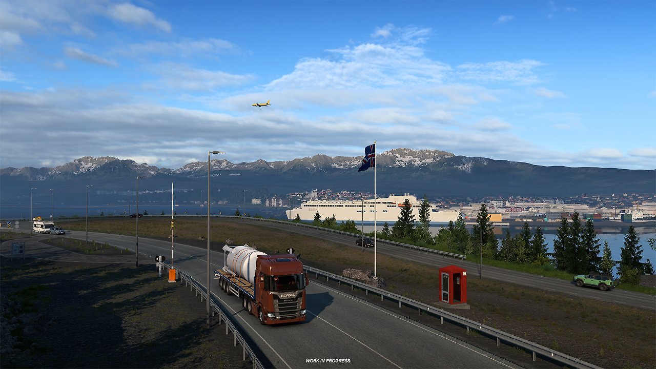 [28/05/2026] SCS Software veröffentlicht die nächste Vorschau auf den Island-DLC für den Euro Truck Simulator 2. Diesmal wird die Schönheit der Fjorde beleuchtet. (2)