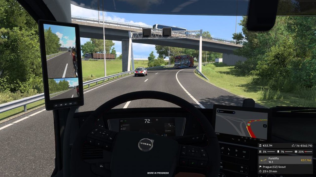 [24/05/2026] Euro Truck Simulator 2: Update 1.60 wird ein neues Job-Widget integrieren (3)